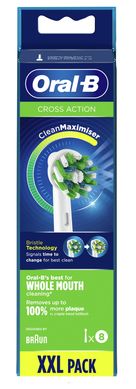Насадка для зубной щетки Oral-B EB 50RB-8 CrossAction CleanMaximiser (Клин Максимайзер)