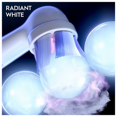 Насадка для зубної щітки Oral-B Braun iO Radiant White (Відбілюючи) iO RB-4 white (біла) 4 шт