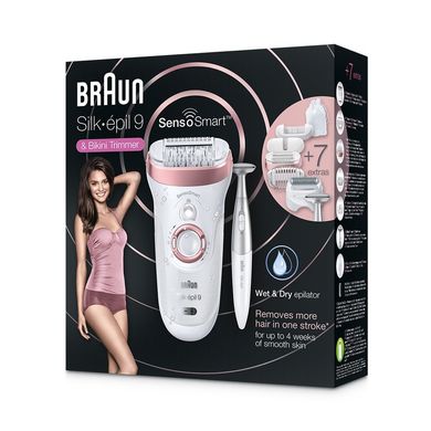 Епілятор Braun Silk-epil 9 SensoSmart SES 9890 Wet&Dry