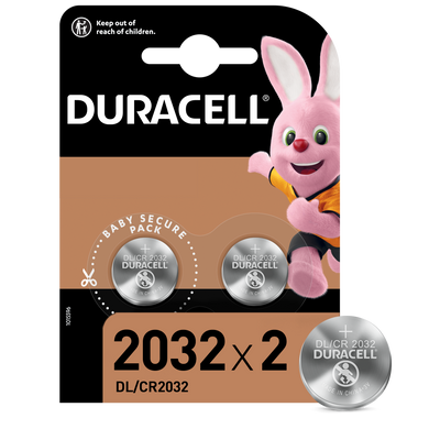 Батарейки DURACELL Литиевая 3V 2032 2 шт (5000394054967)