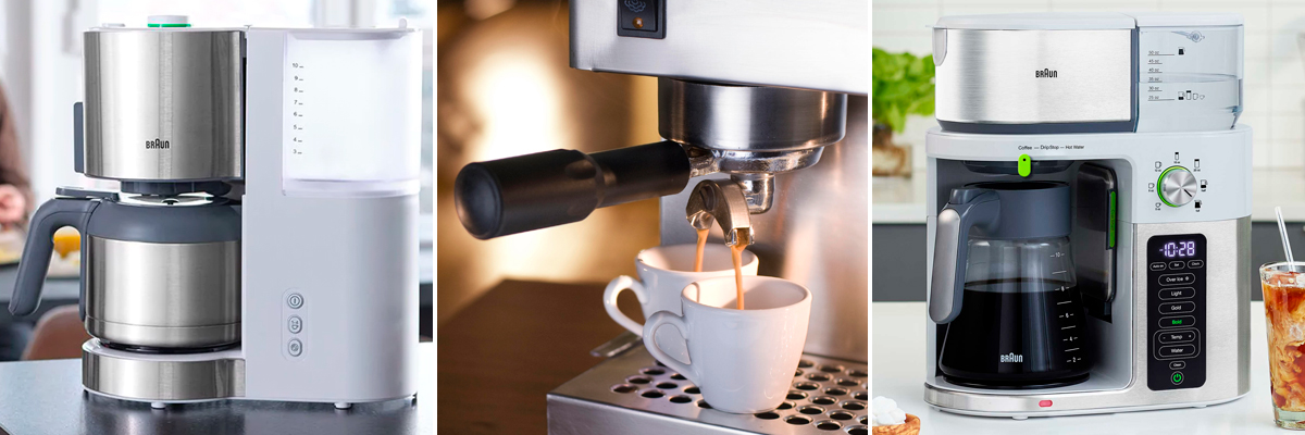 приготування американо в крапельній та ріжковій кавоварці та в кавомашині