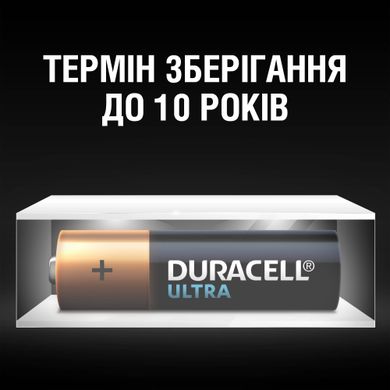 Батарейки DURACELL Ultra Power AA 1.5V LR6 8шт (5000394063051)