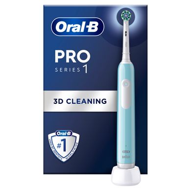Зубна щітка Oral-B Pro Series 1 CrossAction Caribbean Blue (блакитна) D305.513.3