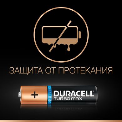 Батарейки DURACELL TurboMax AAA 1.5V LR03 4шт (5000394069220)