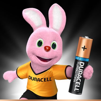 Батарейки DURACELL TurboMax AAA 1.5V LR03 8шт (5000394011229)