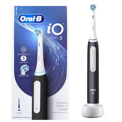 Зубная щетка Oral-B Braun iO Series 3 iOG3.1A6.0 Matt Black (Черная)
