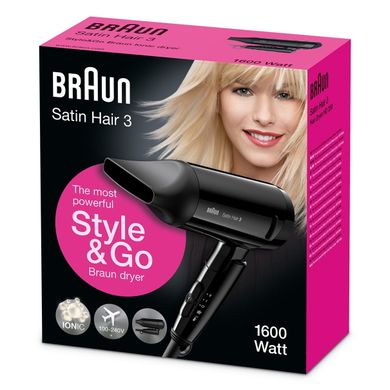 Фен Braun Satin Hair 3 Style&Go HD 350