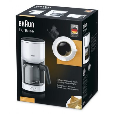 Капельная кофеварка Braun PurEase KF 3100 WH