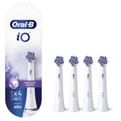 Насадка для зубной щетки Oral-B Braun iO Radiant White (Отбеливающие) iO RB-4 white (белая) 4 шт