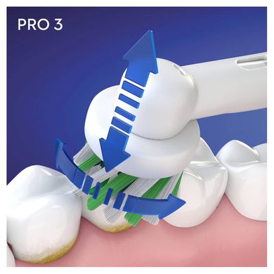 Зубная щетка Oral-B Pro 3 3000 D505.513.3 Sensitive clean White (белая)