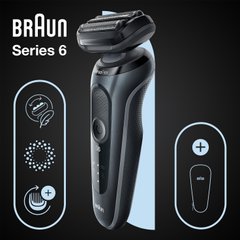 Электробритва Braun Series 6 61-N1000s BLACK / BLACK Wet&Dry