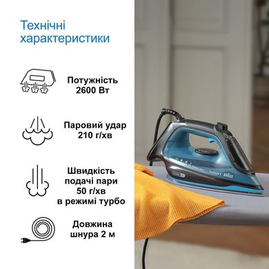 Праска Braun TexStyle 5 SI 5256 BL