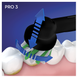 Зубна щітка Oral-B Pro 3 3900 D505.523.3H Cross Action Black (чорна) + White (Біла)