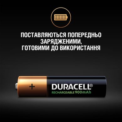 Аккумулятор Duracell Turbo AAA 900 мА·ч 4 шт (5000394045118)