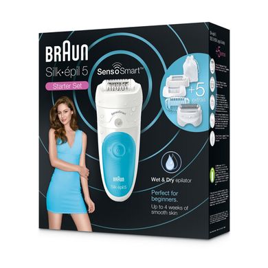 Эпилятор Braun Silk-epil 5 SensoSmart SES 5890 Wet&Dry