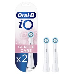 Насадка для зубної щітки Oral-B Braun iO Gentle Care (Ніжний догляд) iO RB-2 white (біла) 2 шт