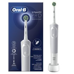 Зубна щітка Oral-B Vitality D100 Pro Protect X Clean CrossAction White (D103.413.3) (біла)
