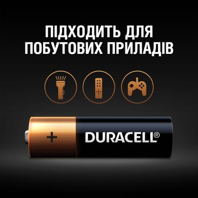 Батарейки DURACELL Basic AA 1.5V LR6 18шт (5000394107519)