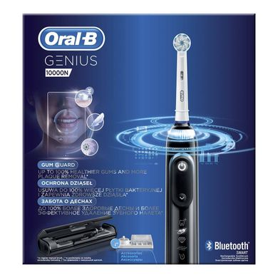 Зубна щітка Oral-B Genius 10000N Midnight Black D701.525.6XC