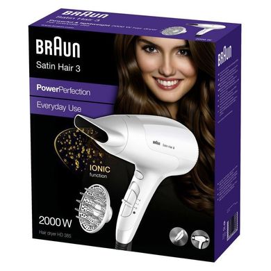 Фен Braun Satin Hair 3 PowerPerfection HD 385