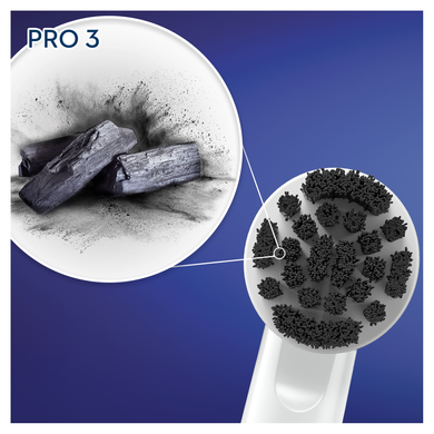 Зубная щетка Oral-B Pro 3 3000 Pure Clean Black (D505.513.3) черная