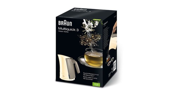 Електрочайник Braun MultiQuick 3 WK 300 Cream