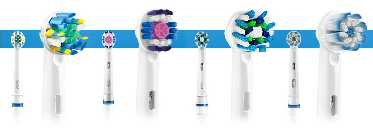 насадки для электрических зубных щёток Oral-B Braun